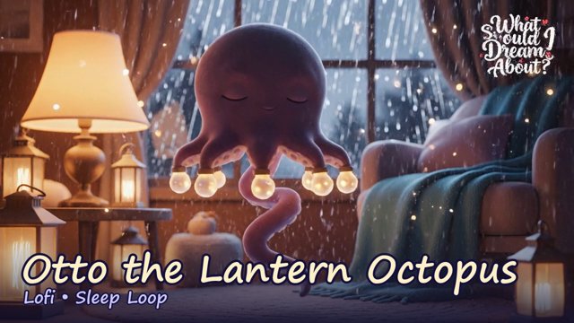 Otto the Lantern Octopus Lofi sleep video